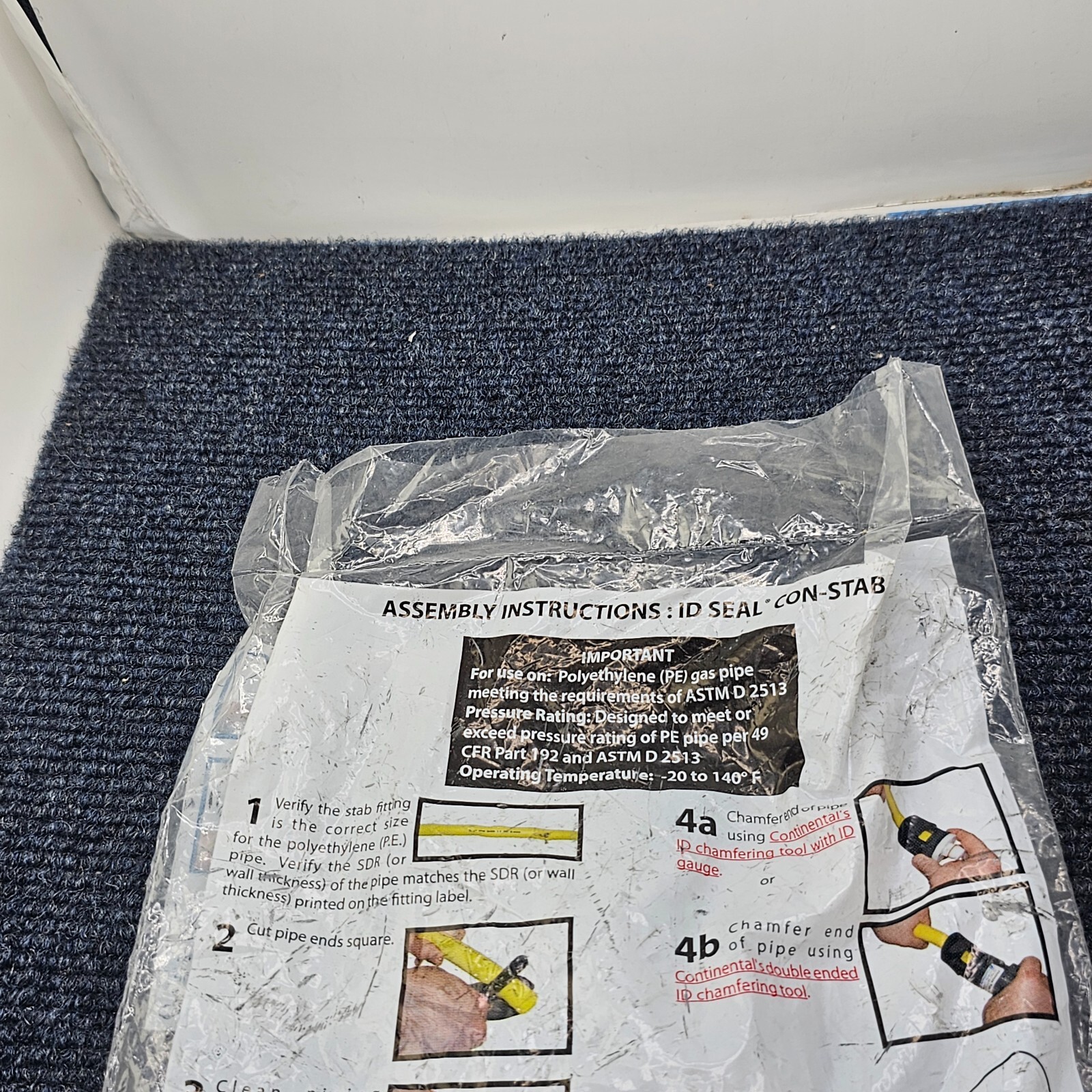 (QTY 4) Continental Industries Chamfer Tool  34-4861-21