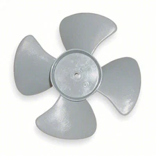 Thorgren 5.5" Plastic Fan 4-Blade Propeller CCW 3/16" Shaft 550CC1874C3