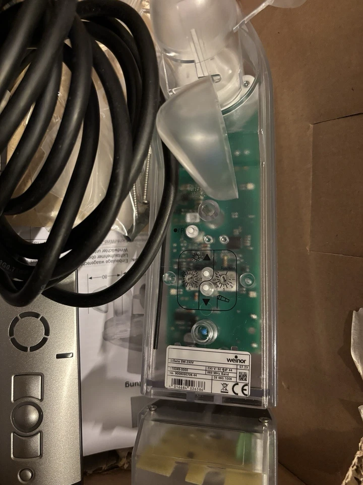 Elero/ Weinor Wind-Sonnensensor 868 Inclusive. Funk und Handsender - Bild 2 von 3