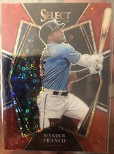 2022 panini select baseball Wander Franco 116 Red Disco