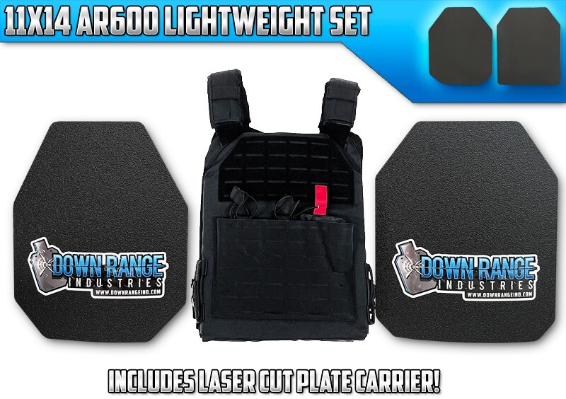 米軍実物　PRU－60Ａ HARD BALLISTIC ARMOUR プレート③ AR600 Level 3+ LIGHTWEIGHT Body Armor Plates -11x14 with Vest Med