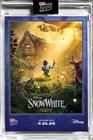 2025 Disney Topps Now Snow White Encased Poster Artwork Card