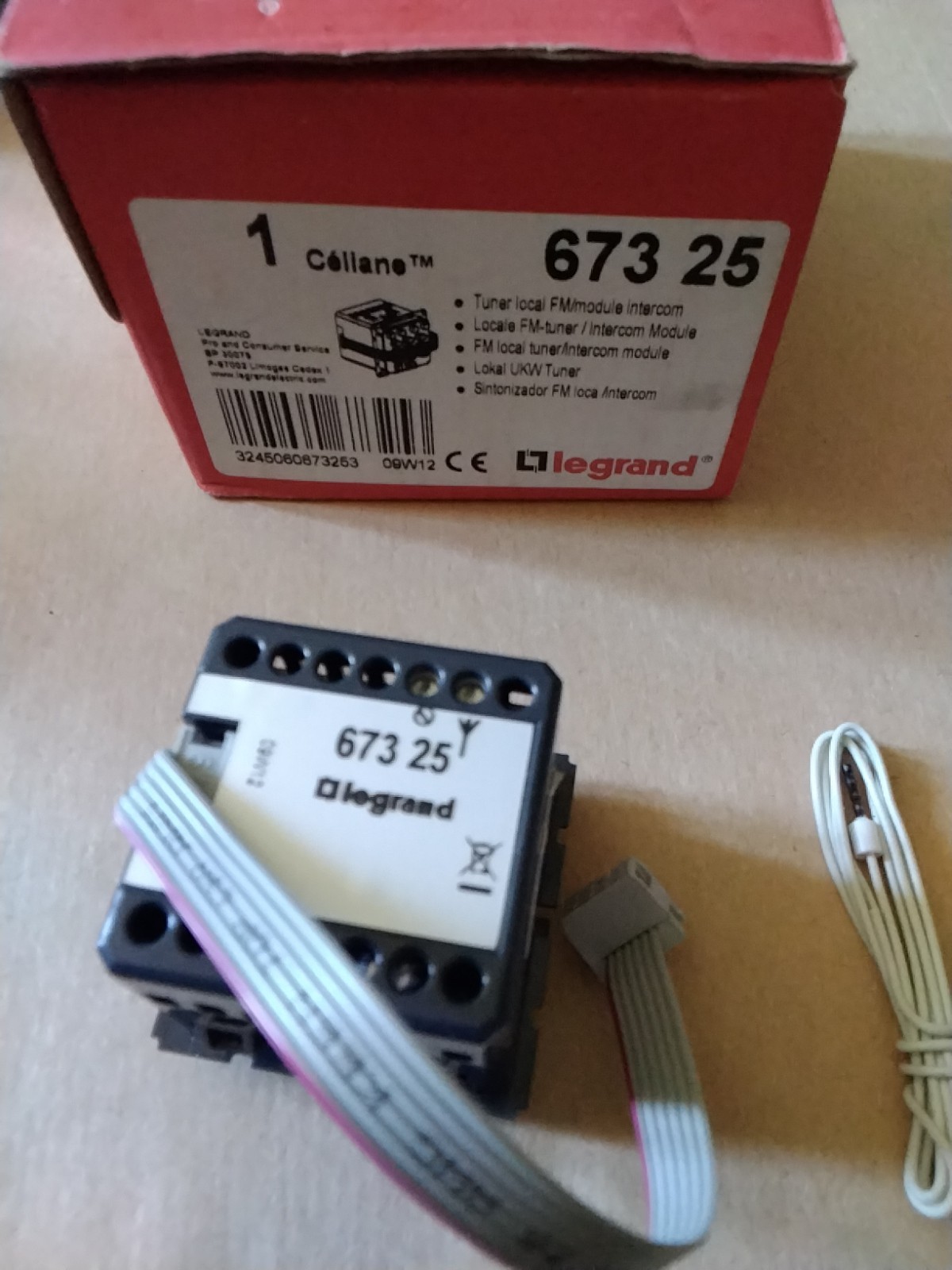 Intercommunication et diffusion sonore Legrand Céliane 673 25