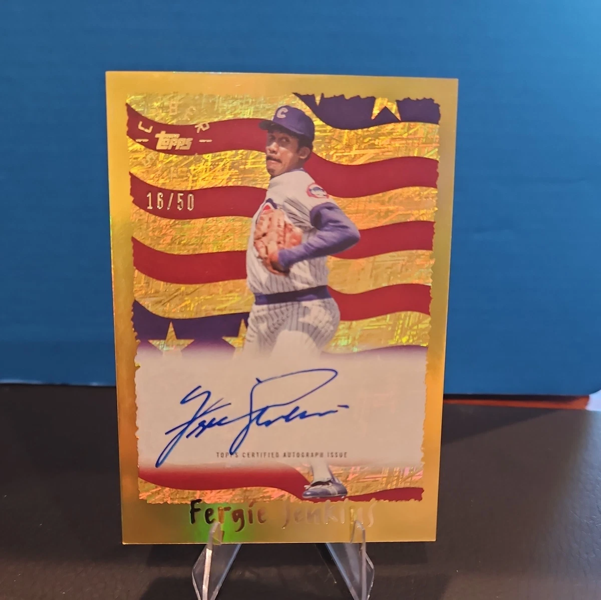 Autograph Fergie Jenkins Baseball Cards for sale | eBay