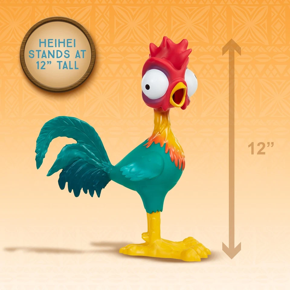 Disney Moana Squeeze and Scream HeiHei Toy Figure - Image 3 of 4
