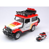 Toyota FJ40 Land Criser 1974 Hard Top With Roof Rack Toyota 1:24 Motormax Auto S