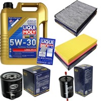 SCT Inspektionspaket 5L Liqui Moly Longlife 5W-30 FüR VW Golf IV 1.6 FSI Bora