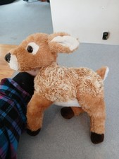 2019 Aurora Plush Stuffed Fawn Plush 12" Long