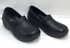 EASY WORKS by Easy Street Womens Shoes Size 5.5M Black Clog/Mule Slip On