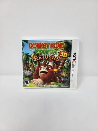 Donkey Kong Country Returns 3D (3DS, 2016) No Manual