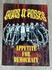 Guns N Roses Appetite for Democracy Las Vegas Program Signed by Dizzy Reed 2012 — photo 1