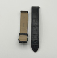 Cartier Santos Dumont cinturino alligatore blu blue alligator KDB3T3K29 17/16