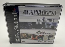 Final Fantasy Chronicles SONY PS1 Chrono Trigger COMPLETE w/Reg Black Label