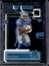 2022 Panini Clearly Donruss Jameson Williams RC Rated #58 Lions Rookie