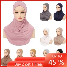Inner Hats Women Muslim Hijab Turban Ninja Amira Headwear Underscarf Caps Cover