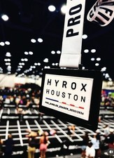 HYROX Patch Holder Lanyard (White Pro Finishe...