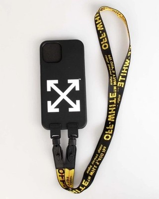 OFF-WHITE Gürtel iPhone 12 Pro Max Hülle Brandneu Original UVP156  #F11