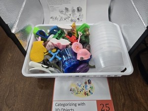 Super Duper Publications 3D Rhyming Words Kit No Box ALL Pieces Included