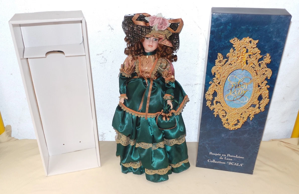 Poupée De Collection En Porcelaine - 45 Cm - Vintage - Sans Marque