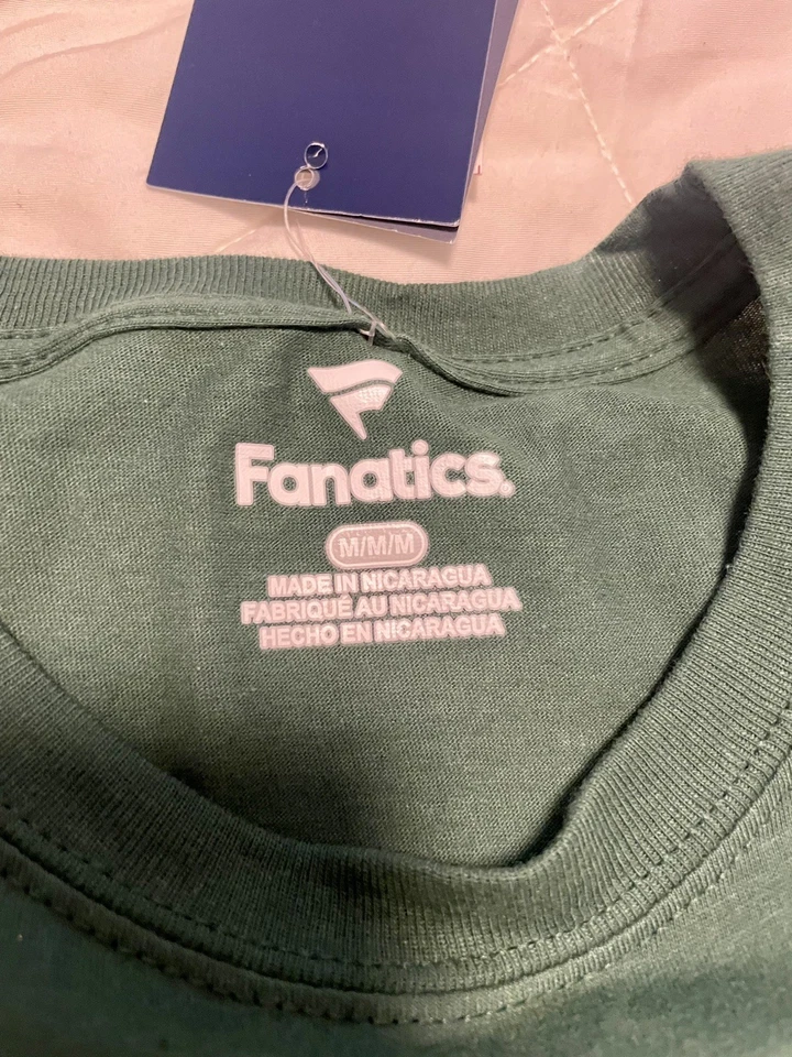 Camisa Philadelphia Phillies Fanatics Para Hombre Verde Mediana Día de San Patricio. Etiqueta W nueva Foto 3 de 4