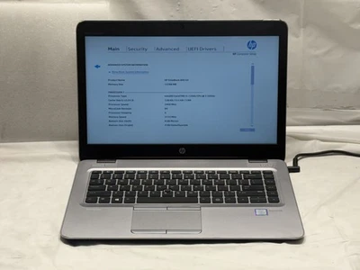 HP EliteBook 840 G4 Intel core i5-7200U @2.50GHz 12GB Laptop Computer No hdd - image 1 of 2