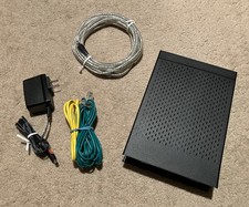 CenturyLink ZyXEL C3000Z Modem, Adapter, Cables,  Belkin High-speed RJ11M Cable