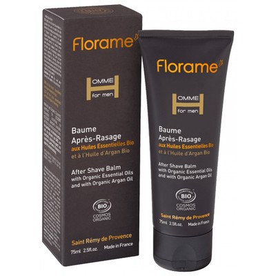 Florame Homme Baume Après-Rasage Bio 75 ml ist eine Pflege mit einer großzügigen