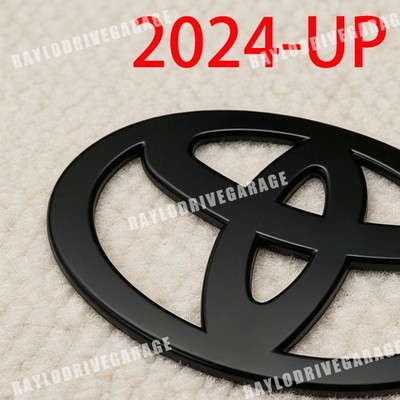 3D Steering Wheel Emblem Blackout Overlay Anti-scratch Cover For Tacoma 2024 -up