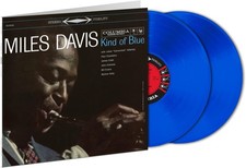 DAVIS,MILES KIND OF BLUE 2LP BLUE VINYL33RPM45RPM, 180G LP