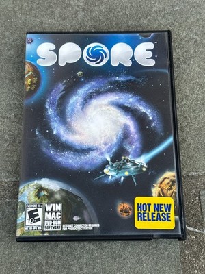 Spore Win/Mac DVD-ROM Space Building Game (2008) complete with manual ML408