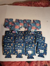 Tommy Bahama Pocket Coolie Lot Of 18 Beverage And Floral Designs