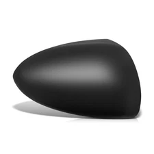 Passenger Right Side Mirror Cover Cap Smooth Black for Hyundai Sonata 2020-2022