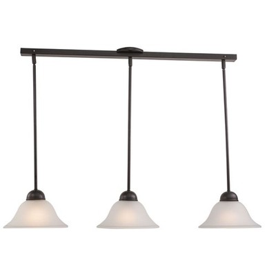 Da Vinci 3-Light Multiple Pendants in Transitional and Linear Style 16.63 Inches