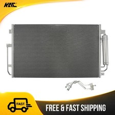 For Nissan Altima 07-11 2.5L 12-18 09-14 Maxima AC Condenser w/ Receiver Drier