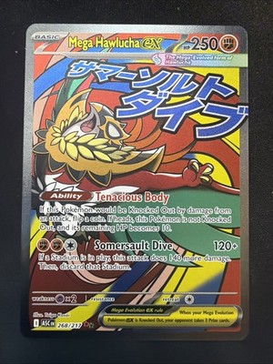 Mega Hawlucha ex 268/217 Me: Ascended Heroes Holo