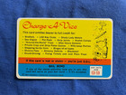 1960’s Vintage Novelty Charge a Vice This is a Very Collectible Credit Card — photo 2
