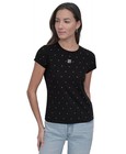 DKNY Jeans Women's Top Petite PM Rhinestone-Embellished T-Shirt