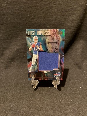 2018 Josh Allen Jersey # 17 /199 Panini Illusions Rookie Card First Impressions 