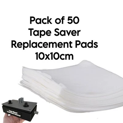 Tape Saver VHS & Betamax Mold Removing System Video Tape Cleaning Machine Pads