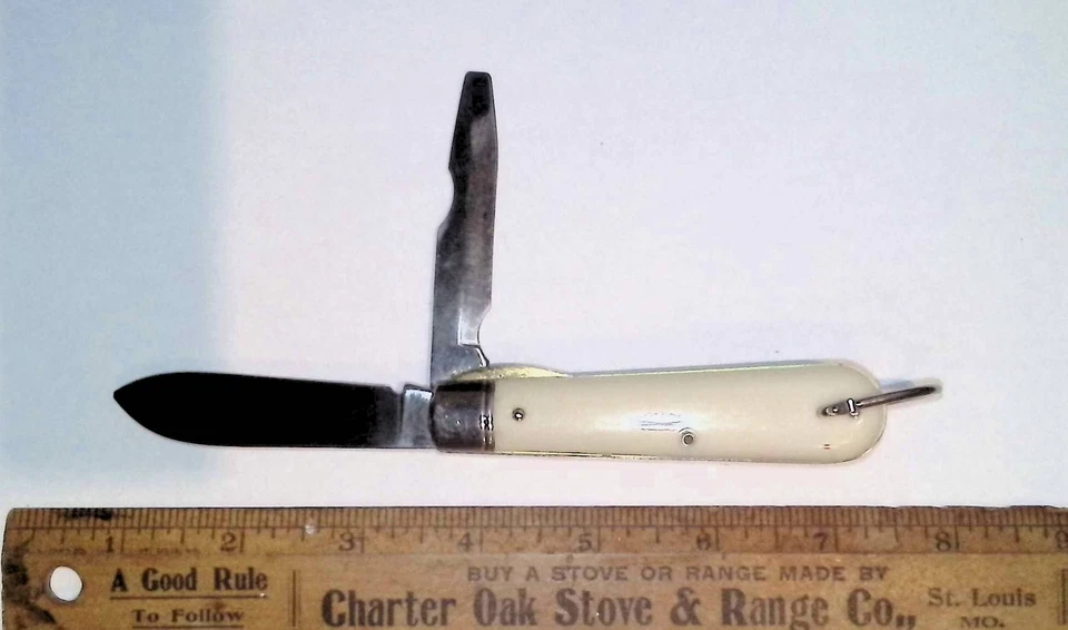 Colonial Electrician's Two Blade Pocket Knife USA - Image 2 of 4