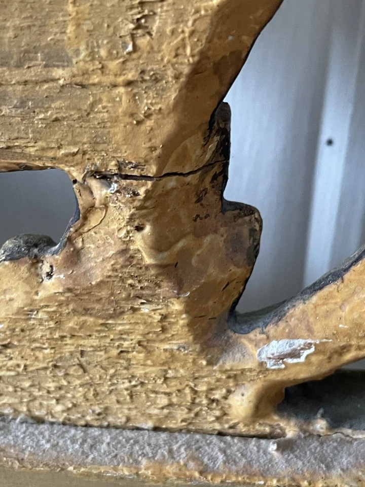 Louis XVI Style Gold Wood Wall Mirror Antique Style Mirror - Image 4 of 4