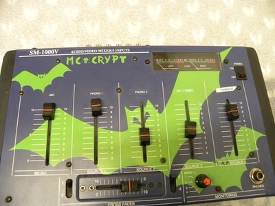 MC Crypt SM 1000 v  Mischpult DJ Mixer