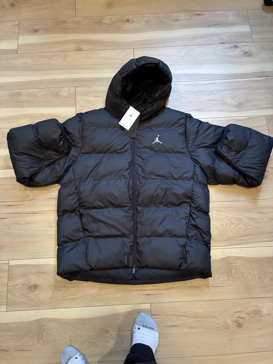 Mens Size Large-Nike Air Jordan Brooklyn Jumpman Puffer Jacket