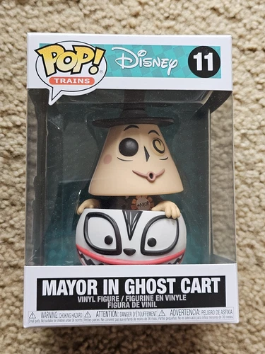 Funko Pop, Mayor in Ghost Cart #11 Train, Disney Nightmare Before Christmas