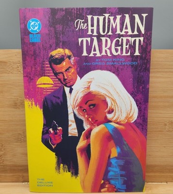 The Human Target Tom King DC Deluxe Edition Hardcover Greg Smallwood Black Label
