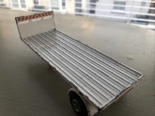 Vintage DINKY ((Meccano) AEC Flat Bed Arctic Lorry Trailer Diecast Metal Toy