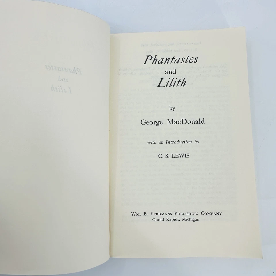 Phantastes & Lilith Paperback 2 Fantasy Fiction Novels by George Macdonald 1964 - Image 4 of 4