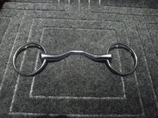 Loose ring snaffle horse bit stainless steel 5 inch