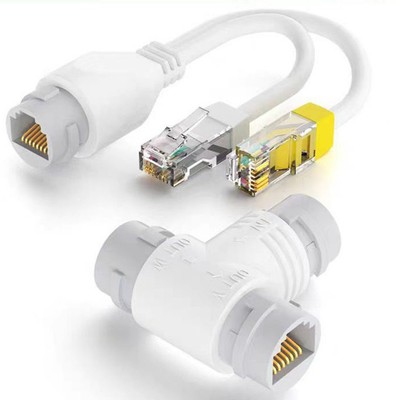 Für RJ45 für POE Splitter Netzwerkstecker für Dual Device Connectivity