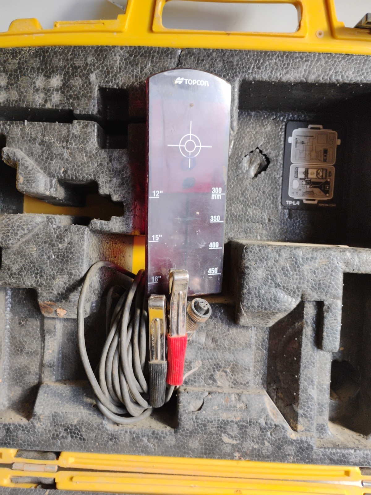 Topcon TP-L4AV Red Beam Pipe Laser